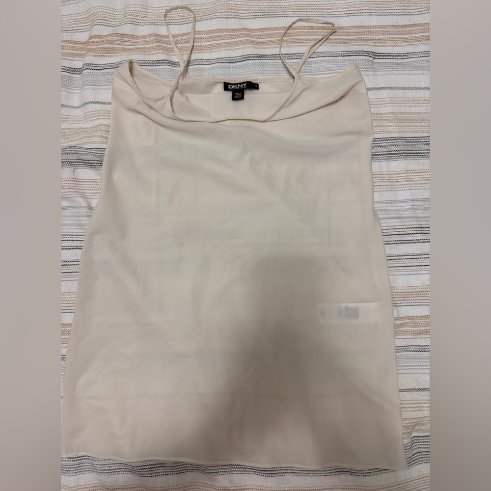 DKNY Beige Slip Dress Size M